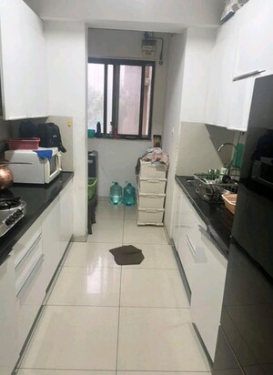 Kitchen in 2 BHK Apartment at Shapoorji Pallonji Vicinia, Powai – for Rent