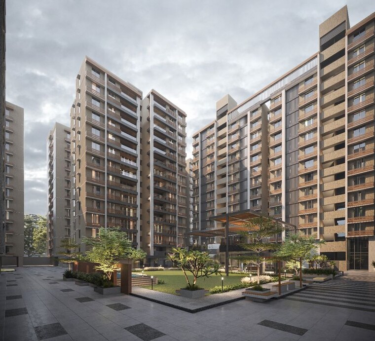 Exterior View, elenza-gradient 4 Bedroom 7000 Sq.Ft. Penthouse In Shela Ahmedabad 10491066