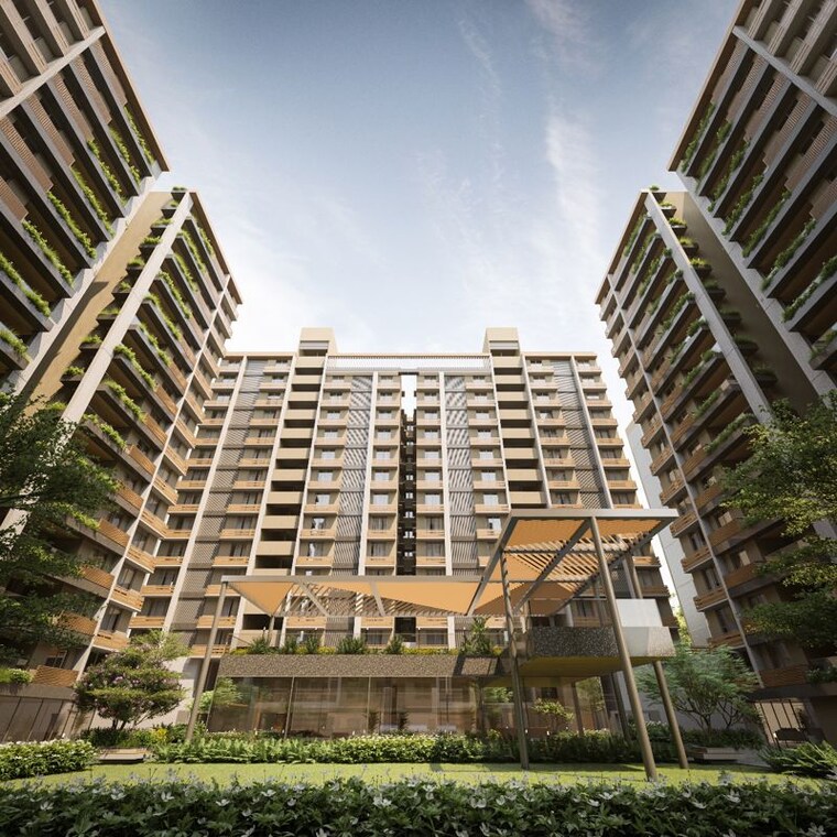 Exterior View, elenza-gradient 4 Bedroom 7000 Sq.Ft. Penthouse In Shela Ahmedabad 10491066