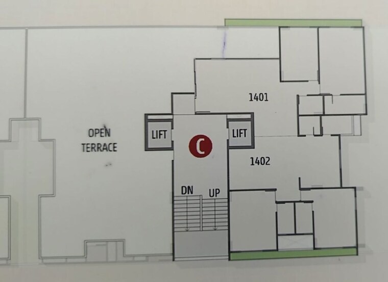 Floor Plan, elenza-gradient 4 Bedroom 7000 Sq.Ft. Penthouse In Shela Ahmedabad 10491066