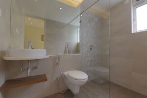 Bathroom in  Office Space at Vijay Nagar – for Rent