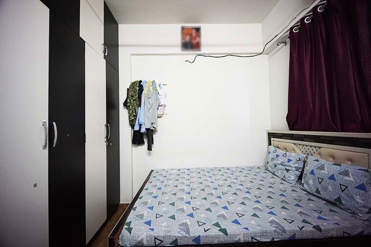 Bedroom, nikol 2 Bedroom 123 Sq.Yd. Apartment In Nikol Ahmedabad 10512106