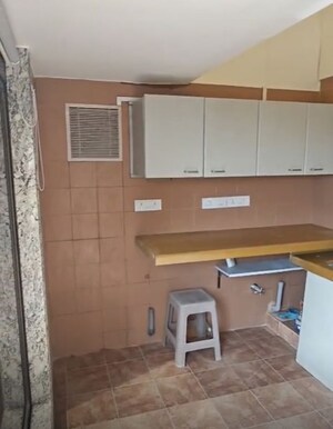 Living Room in 1 BHK Apartment at Colaba – for Rent