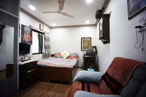 Living Room in 2 BHK Apartment at Satellite – for Sale