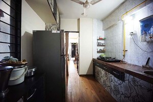 Kitchen in 2 BHK Apartment at Satellite – for Sale
