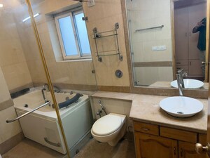 Bathroom in 3 BHK Apartment at Raheja Atlantis, Sector 31 – for Rent