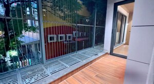 Balcony in 3 BHK Builder Floor at Sector 57 – for Rent