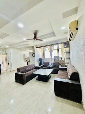 Living Room in 3 BHK Apartment at Motia'z Harmony Greens, Dhakoli – for Sale