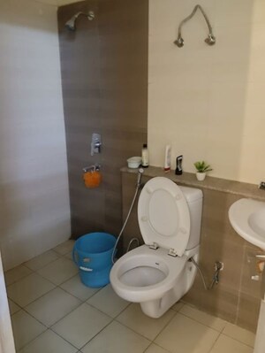 Bathroom in 3 BHK Apartment at Aimnabad – for Rent