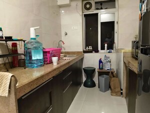 Kitchen in 1 BHK Apartment at Crescent Landmark, Andheri East – for Rent