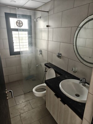 Bathroom in 3 BHK Apartment at Sobha City Gurgaon, Sector 108 – for Rent
