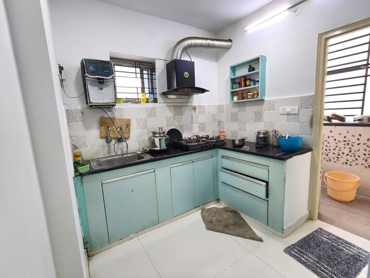 Kitchen, amrutha-grand 2 Bedroom 1100 Sq.Ft. Apartment In Manikonda Hyderabad 10512178