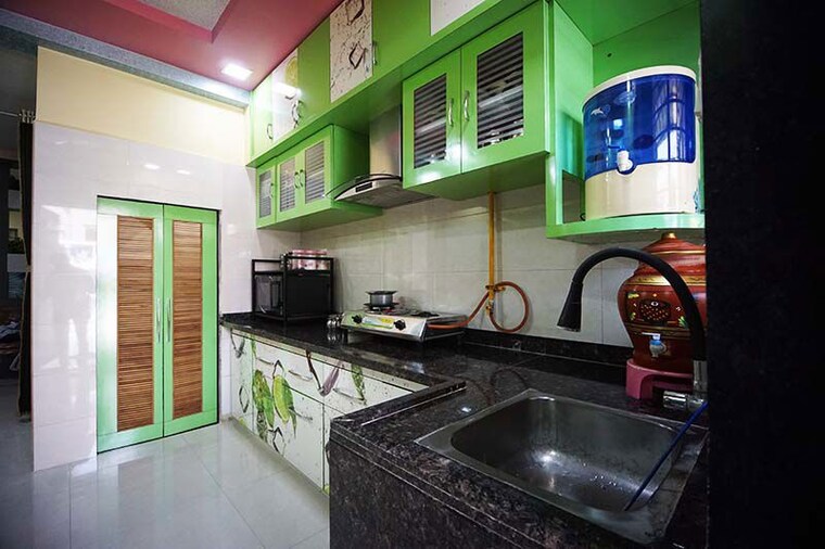 Kitchen, vatva 3 Bedroom 810 Sq.Ft. Independent House In Vatva Ahmedabad 10512206