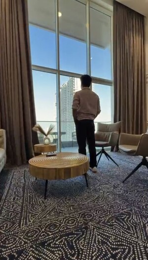 Bathroom in Studio Apartment at M3M Corner Walk, Sector 74 – for Rent