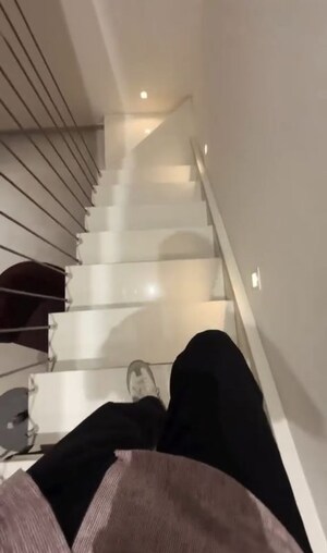 Staircase in Studio Apartment at M3M Corner Walk, Sector 74 – for Rent