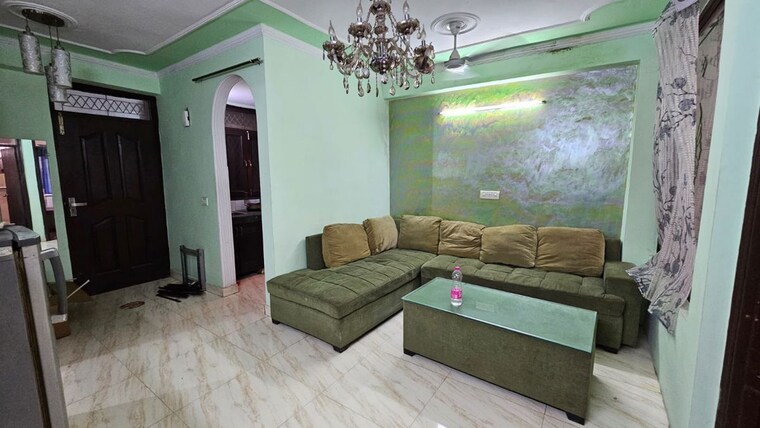 Living Room, freedom fighters enclave 2 Bedroom 850 Sq.Ft. Builder Floor In Freedom Fighters Enclave Delhi 10512245