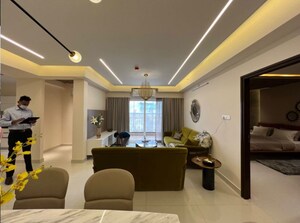 Living Room in 3 BHK Apartment at My Home Tarkshya, Kokapet – for Rent