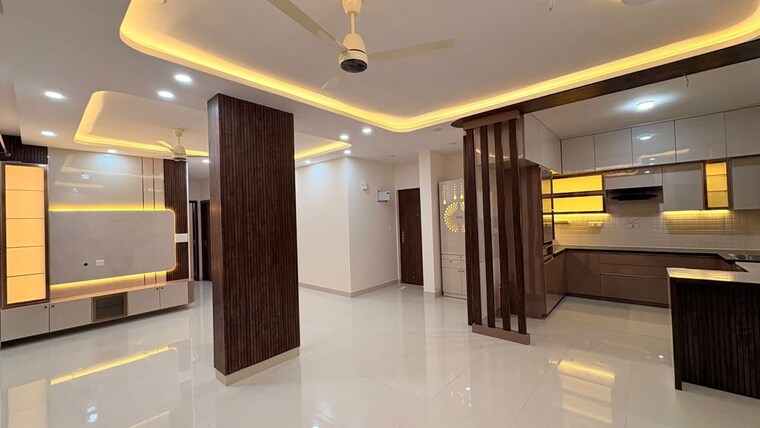 Living Room, adarsh-greens-phase-2 4 Bedroom 2000 Sq.Ft. Apartment In Kogilu Bangalore 10512332