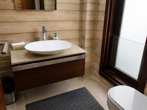 Bathroom in 4 BHK Builder Floor at Anand Niketan – for Sale