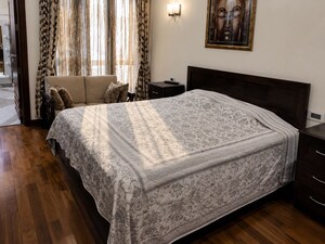 Bedroom in 4 BHK Builder Floor at Anand Niketan – for Sale
