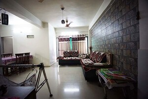 Living Room in 3 BHK Apartment at Sargasan – for Sale