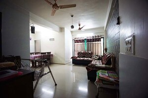 Living Room in 3 BHK Apartment at Sargasan – for Sale