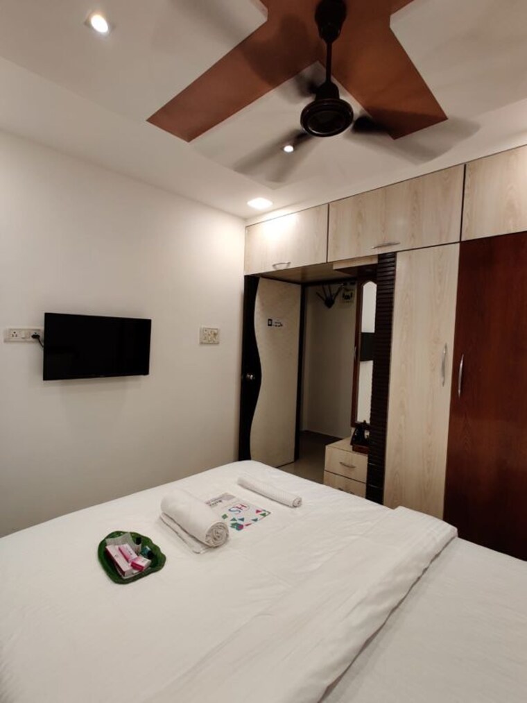 Bedroom, mahavir-classik-complex 3 Bedroom 1300 Sq.Ft. Apartment In Andheri East Mumbai 10512293