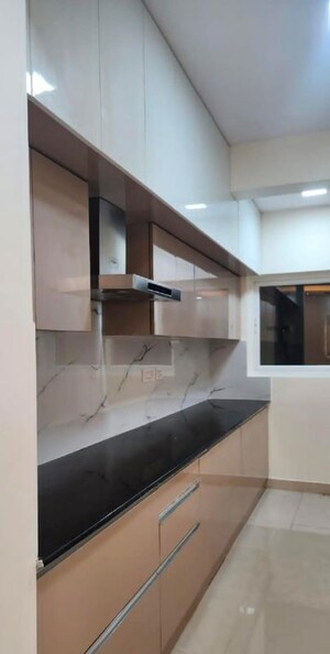 Kitchen in 3 BHK Apartment at Mantri Webcity, Hennur – for Rent