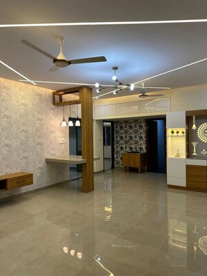 Living Room in 2 BHK Apartment at Vasishtha Apartment, Rajiv Gandhi Nagar – for Rent