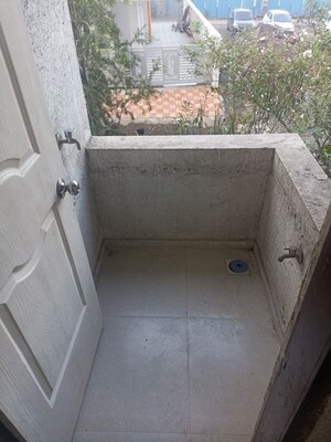 Bathroom in 2 BHK Apartment at TK Narmada Blue Sapphire, Tathawade – for Rent