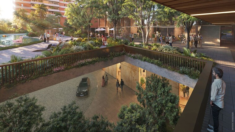 Exterior View, max-estate-360 2 Bedroom 2159 Sq.Ft. Apartment In Sector 36a Gurgaon 10507951