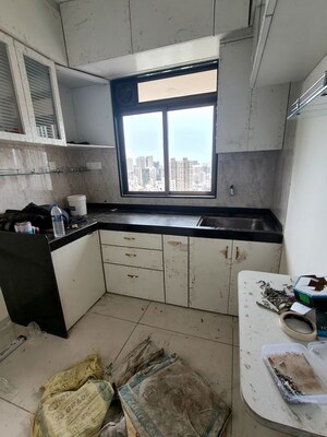 Kitchen in 2 BHK Apartment at Chandak 34 Park Estate, Goregaon West – for Rent
