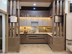 Kitchen in 3 BHK Builder Floor at Shakti Khand – for Sale