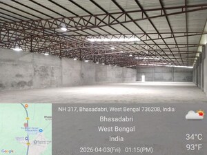  Warehouse – Exterior View View at Bhasadabri - for Rent