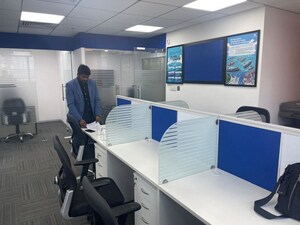 Team Area in  Office Space at Centrum Plaza, Sector 53 – for Rent