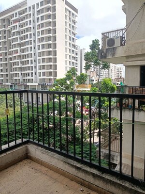 Balcony in 3 BHK Apartment at Adi Horizons, Wakad – for Rent