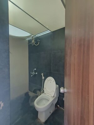 Bathroom in 3 BHK Apartment at Adi Horizons, Wakad – for Rent