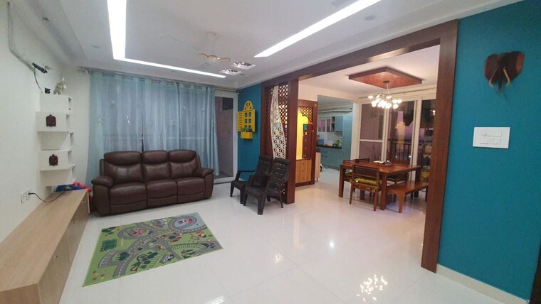Living Room, smr-vinay-iconia-hyderabad 3 Bedroom 2445 Sq.Ft. Apartment In Kondapur Hyderabad 10512520