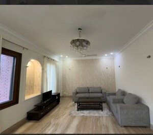 Living Room in 3 BHK Builder Floor at Vasant Vihar – for Rent