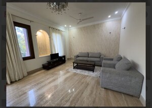 Living Room in 3 BHK Builder Floor at Vasant Vihar – for Rent