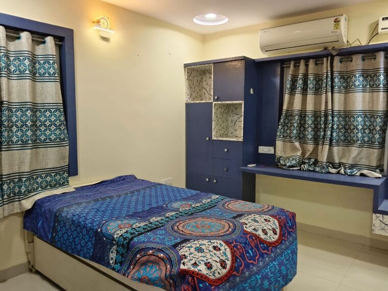 Bedroom, aditya-imperial-heights 3 Bedroom 2000 Sq.Ft. Apartment In Hafeezpet Hyderabad 10512459