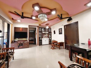 Living Room in 3 BHK Apartment at Kolte Patil Margosa Heights, Mohammadwadi – for Rent