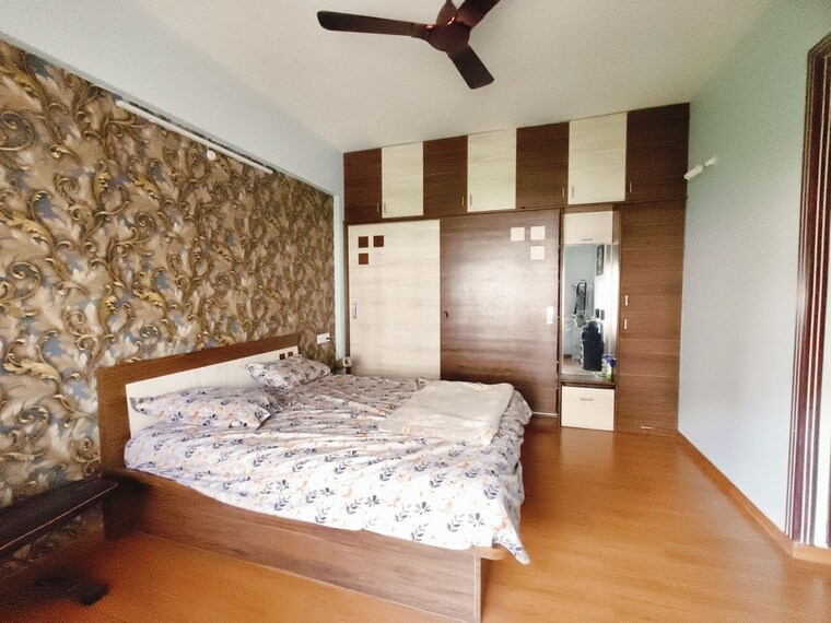 Bedroom, kolte-patil-margosa-heights 3 Bedroom 1300 Sq.Ft. Apartment In Mohammadwadi Pune 10512557