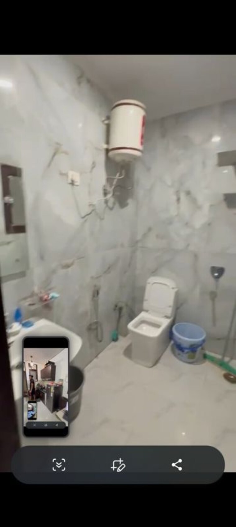 Bathroom, dlf city phase 3 1 RK 300 Sq.Ft. Builder Floor In Dlf City Phase 3 Gurgaon 10512562