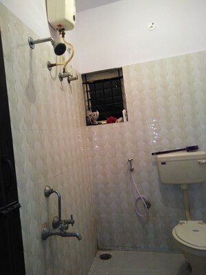 Bathroom in 1 BHK Independent House at Rt Nagar – for Rent