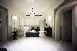 Living Room in 4 BHK Apartment at Bopal – for Sale