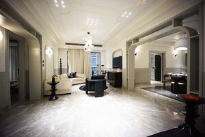 Living Room in 4 BHK Apartment at Bopal – for Sale