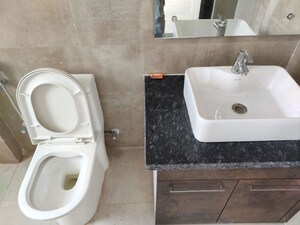 Bathroom in 3 BHK Apartment at Capital Residency 360, Sector 70a – for Rent