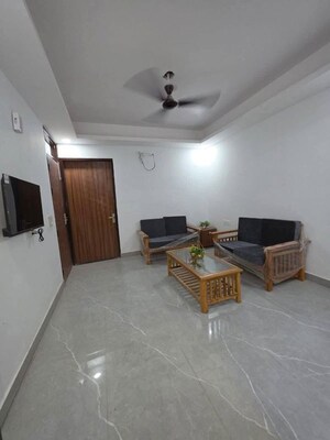 Living Room in 1 BHK Builder Floor at Saket – for Rent