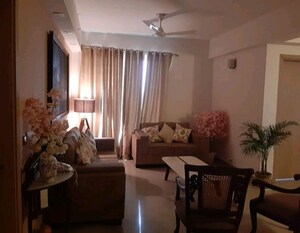 Living Room in 3.5 BHK Apartment at DLF New Town Heights III, Sector 91 – for Rent